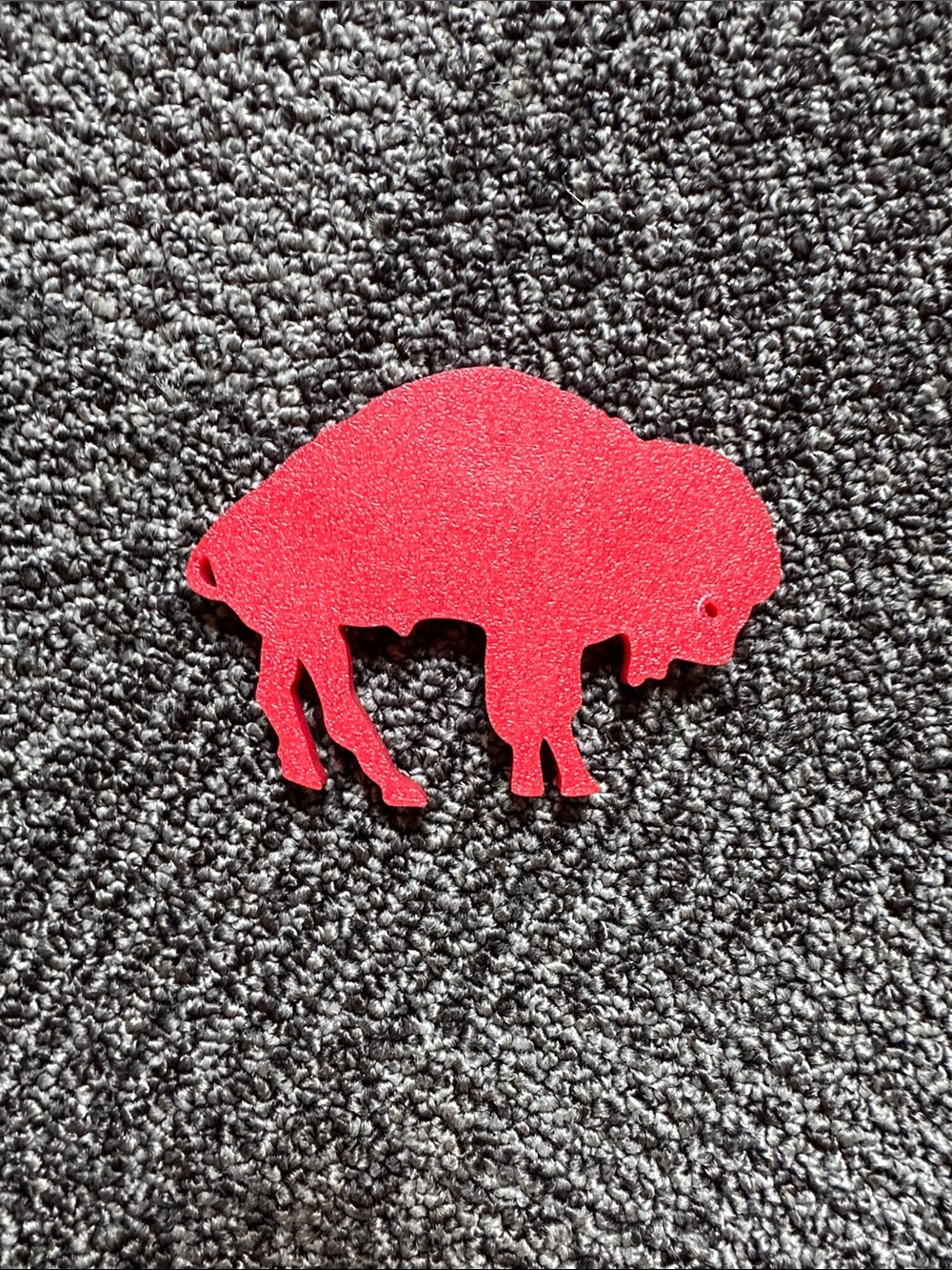 Small Plastic Buffalo Magnet